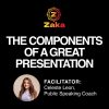 The Components of a Great Presentation